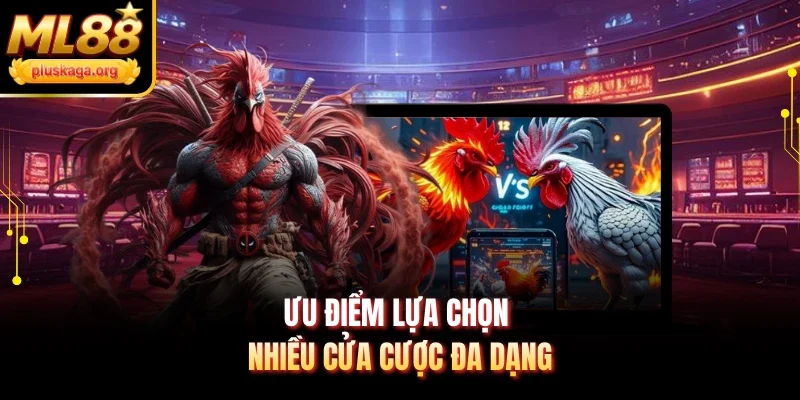 Ưu điểm lựa chọn nhiều cửa cược đa dạng